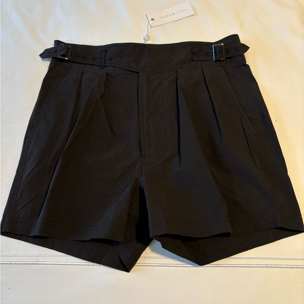 Parke & Ronen Black Ghurka Shorts